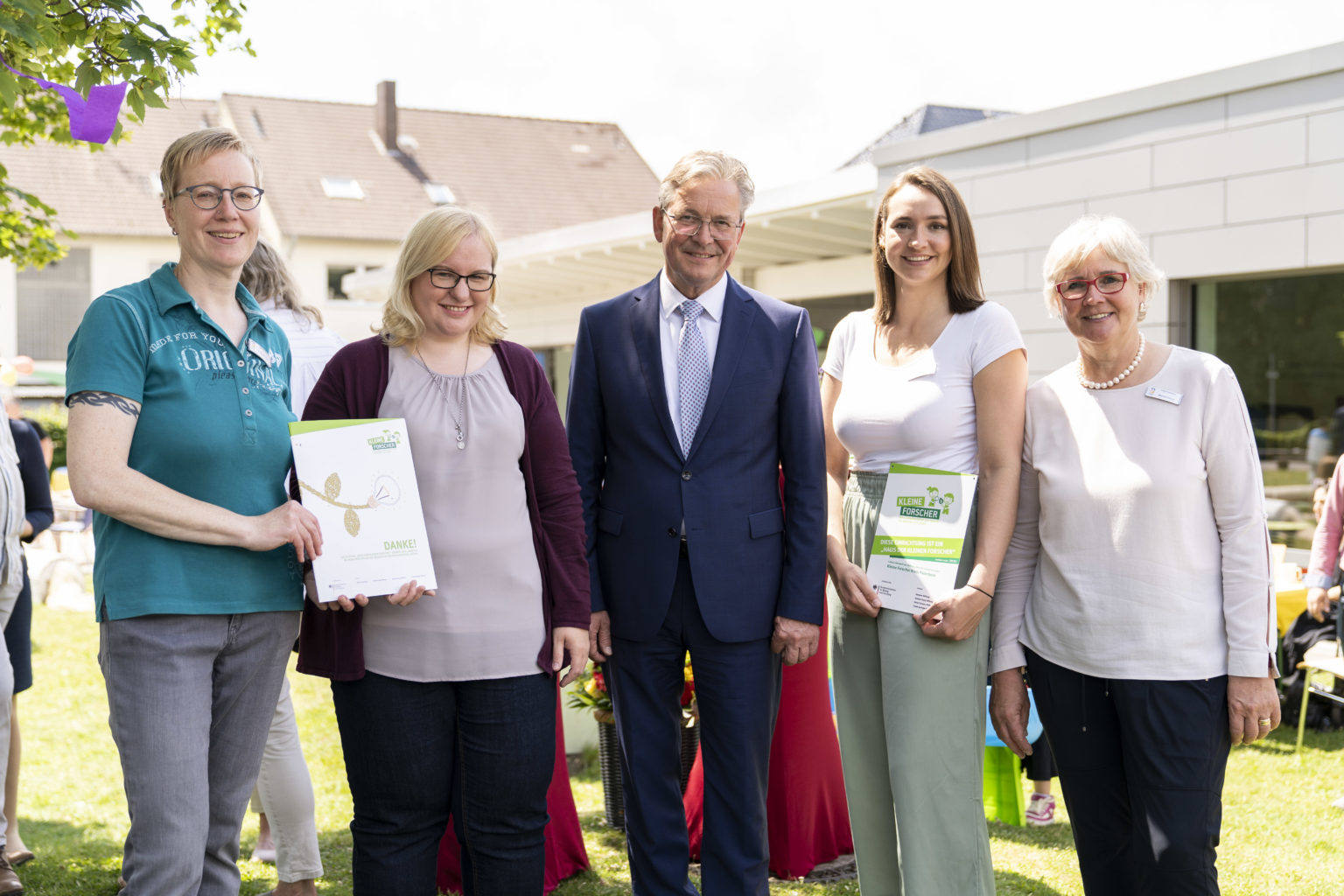 Kita "Unter den Linden" ist jetzt Haus der kleinen Forscher